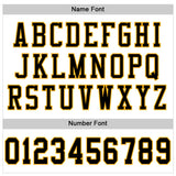 Custom White Black-Gold Mesh Authentic Football Jersey