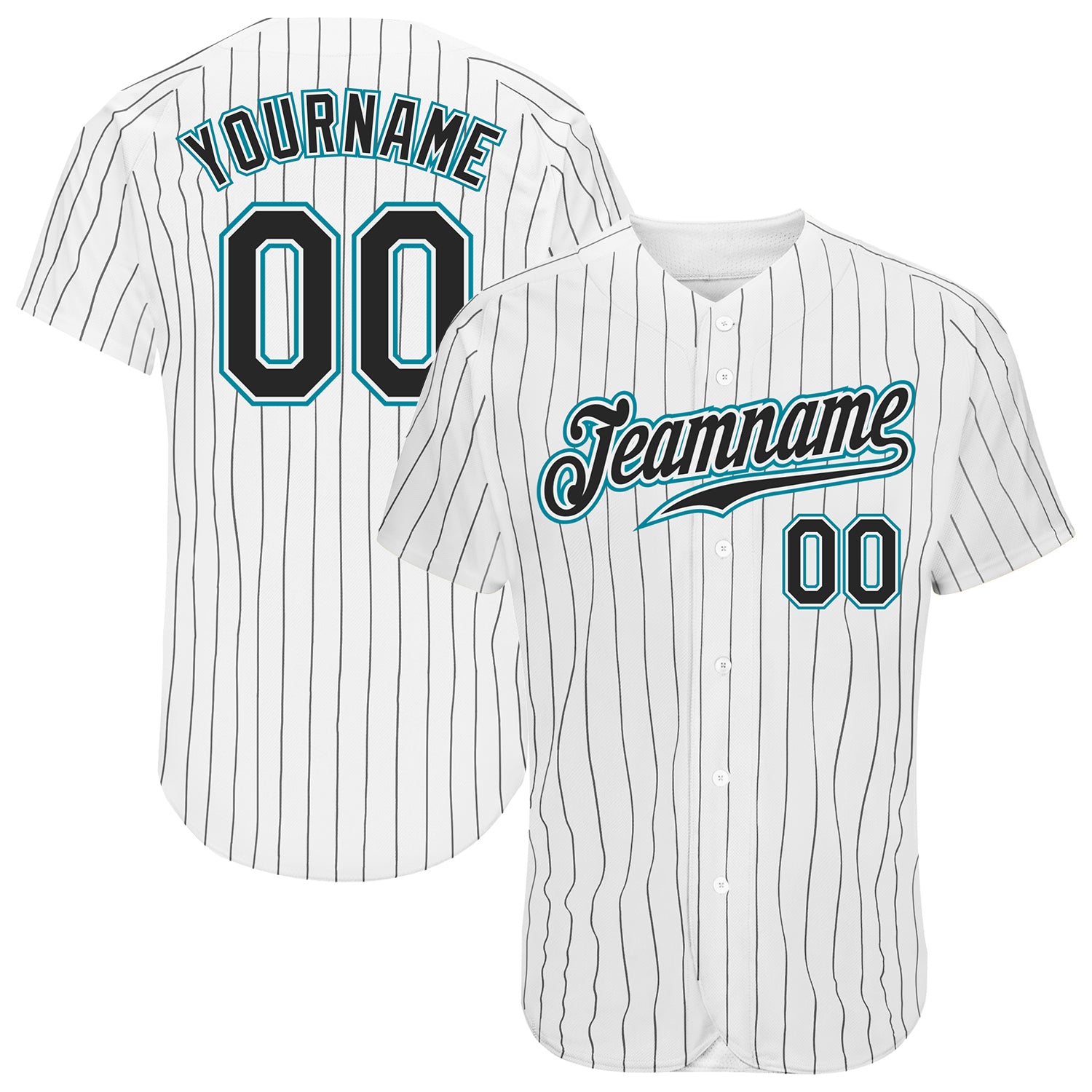 Custom Purple Black Pinstripe White-Teal Authentic Basketball Jersey  Discount