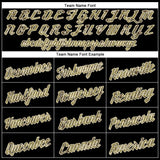 Custom Black Camo-Cream Authentic Throwback Rib-Knit Salute To Service Baseball Jersey Shirt