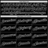 Custom Black Black-Gray Authentic Throwback Basketball Jersey