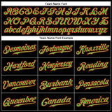 Custom Black Neon Green-Red Authentic Baseball Jersey