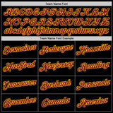 Custom Black Maroon-Gold Performance T-Shirt