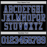 Custom Stitched Black Royal-White Sports Pullover Sweatshirt Hoodie
