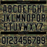Custom Stitched Camo Black-Gray Sports Pullover Sweatshirt Salute To Service Hoodie