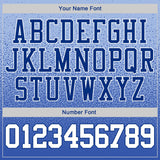 Custom Stitched Light Blue White-Royal Fade Fashion Sports Pullover Sweatshirt Hoodie