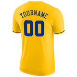 Custom Gold Royal Performance T-Shirt