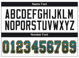 Custom Teal Black-Old Gold Mesh Drift Fashion Football Jersey