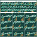 Custom Stitched Kelly Green Kelly Green-White Christmas 3D Sports Pullover Sweatshirt Hoodie