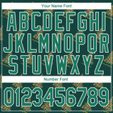 Custom Stitched Kelly Green Kelly Green-White Christmas 3D Sports Pullover Sweatshirt Hoodie