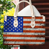 American flag Lava Leather Bag, Amazing Purses For Women