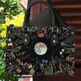 Moon Flower Lava Leather Bag, Amazing Purses For Women