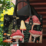 mushroom garden Lava Leather Bag, Amazing Purses For Women