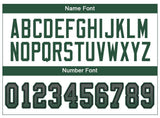 Custom Gray Grass Green-Black Drift Fashion Football Jersey