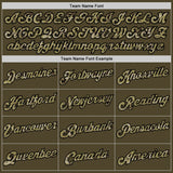 Custom Olive Camo-Black Authentic Throwback Salute To Service Basketball Jersey
