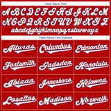 Custom Red White-Royal Authentic Throwback Rib-Knit Baseball Jersey Shirt