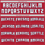 Custom Stitched Red Navy-White Sports Pullover Sweatshirt Hoodie