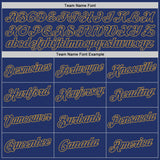Custom Stitched Royal Royal-Old Gold Sports Pullover Sweatshirt Hoodie