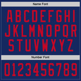 Custom Royal Red Hockey Jersey