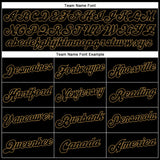 Custom White Black-Old Gold Authentic Split Fashion Basketball Jersey