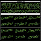 Custom Stitched White Black-Neon Green Split Fashion Sports Pullover Sweatshirt Hoodie