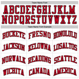 Custom White Red-Black Authentic Throwback Rib-Knit Baseball Jersey Shirt