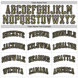 Custom White Camo-Gray Authentic Throwback Basketball Jersey